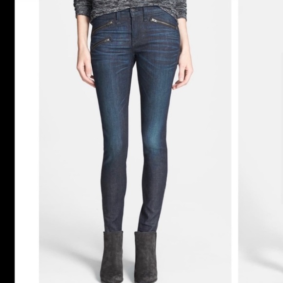 rag & bone Denim - Rag & Bone Skinny Jeans with Zippers size 25